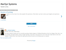 Tablet Screenshot of marilynsarea.blogspot.com