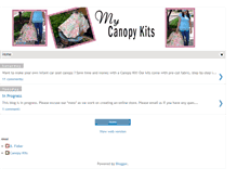 Tablet Screenshot of mycanopykits.blogspot.com