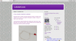 Desktop Screenshot of lauralobsterlove.blogspot.com