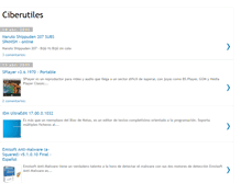 Tablet Screenshot of ciberutiles.blogspot.com