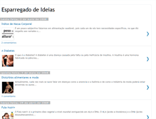 Tablet Screenshot of esparregadodeideias.blogspot.com