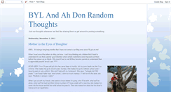 Desktop Screenshot of byl-and-ahdon.blogspot.com