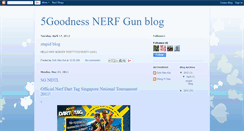 Desktop Screenshot of 5goodnessnerfgun.blogspot.com