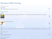 Tablet Screenshot of 5goodnessnerfgun.blogspot.com