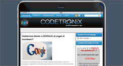 Desktop Screenshot of codetronix.blogspot.com
