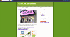 Desktop Screenshot of brandbrains.blogspot.com