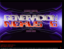 Tablet Screenshot of generacionnexus6.blogspot.com