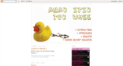 Desktop Screenshot of anakitikquackquack.blogspot.com