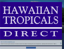 Tablet Screenshot of hawaiiantropicalsdirect.blogspot.com