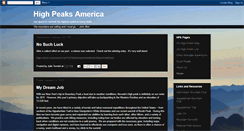 Desktop Screenshot of highpeaksamerica.blogspot.com