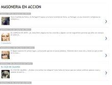 Tablet Screenshot of masoneriaenaccion.blogspot.com