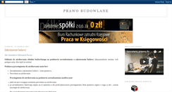 Desktop Screenshot of prawo-budowlane.blogspot.com