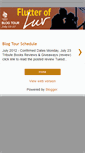 Mobile Screenshot of flutter-of-luv.blogspot.com