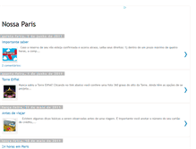Tablet Screenshot of nossaparis.blogspot.com
