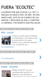 Mobile Screenshot of fueraecoltec.blogspot.com