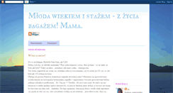 Desktop Screenshot of mama-trzezwym-okiem.blogspot.com