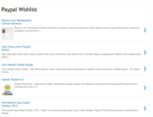 Tablet Screenshot of paypal-wishlist.blogspot.com