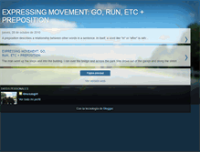 Tablet Screenshot of expressingmovement.blogspot.com