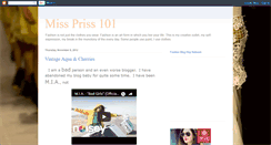 Desktop Screenshot of missprissheather.blogspot.com