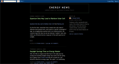 Desktop Screenshot of energynewstoday.blogspot.com