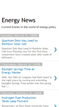 Mobile Screenshot of energynewstoday.blogspot.com