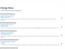 Tablet Screenshot of energynewstoday.blogspot.com