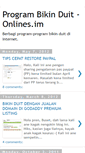 Mobile Screenshot of bikin-duit-program.blogspot.com