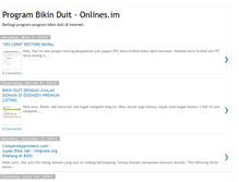 Tablet Screenshot of bikin-duit-program.blogspot.com