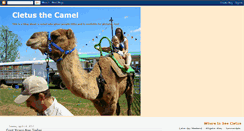 Desktop Screenshot of cletusthecamel.blogspot.com