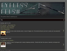 Tablet Screenshot of eyelessfeesh.blogspot.com