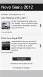 Mobile Screenshot of novosiena2012.blogspot.com