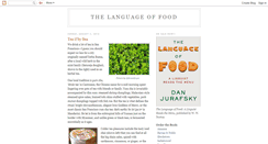 Desktop Screenshot of languageoffood.blogspot.com