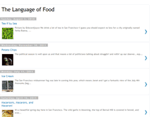 Tablet Screenshot of languageoffood.blogspot.com