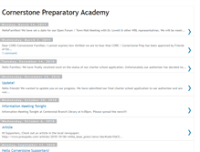 Tablet Screenshot of cornerstoneprepacademy.blogspot.com