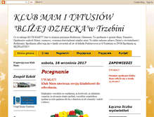 Tablet Screenshot of klubmamtrzebinia.blogspot.com