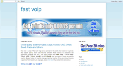 Desktop Screenshot of fast-voip.blogspot.com
