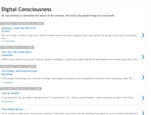 Tablet Screenshot of digitalconscious.blogspot.com