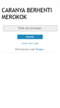 Mobile Screenshot of caranya-berhenti-merokok.blogspot.com
