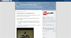 Desktop Screenshot of cpyouthproteens.blogspot.com