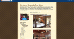 Desktop Screenshot of preferredmountainrealestate.blogspot.com