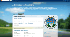 Desktop Screenshot of admofinanciera.blogspot.com