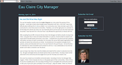 Desktop Screenshot of cityofeauclairemanager.blogspot.com