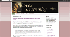 Desktop Screenshot of love2learnblog.blogspot.com