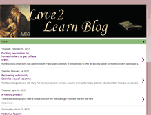 Tablet Screenshot of love2learnblog.blogspot.com