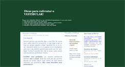 Desktop Screenshot of dicasparaovestibular.blogspot.com