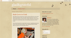 Desktop Screenshot of gladandgrateful.blogspot.com