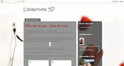 Desktop Screenshot of laventure3d.blogspot.com