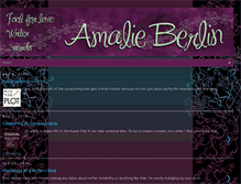 Tablet Screenshot of amalieberlin.blogspot.com