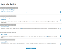 Tablet Screenshot of malaysiaonline.blogspot.com