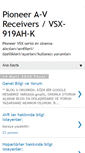 Mobile Screenshot of pioneer-avr.blogspot.com